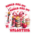 (2 Pack) Books are My Valentine Magnets - Valentines Day - Book Lover Magnets - 5" On Longest Side - Premium Magnet - for Cars, Refrigerators, Toolboxes, Lockers - Made in USA - MAG16759