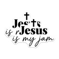 (2 Pack) Jesus is My Jam Magnets - Religious Verse - Christian Decor - 5" On Longest Side - Premium Magnet - for Cars, Refrigerators, Toolboxes, Lockers - Made in USA - MAG15732