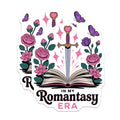 (2 Pack) Romantasy Era Magnets - Fantasy Romance Booktok Reader - Sword & Book Decor - 5 Inches On Longest Side - Thick Durable Magnet - Made in USA - MAG38350