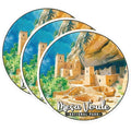 (3 Pack) Mesa Verde Decals - National Park Stickers - Laptop Decal - 3 Inches On Longest Side - Easy Peel & Apply - Made in USA - 3MCS0479