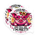 (2 Pack) Pig Magnets - Funny Animal Refrigerator Magnets - Cute Kitchen Decor - 5" On Longest Side - Premium Magnet - for Cars, Refrigerators, Toolboxes, Lockers - Made in USA - MAG15900