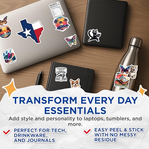 (3 Pack) Cat Dad Decals - Super Sexy Cat - Funny Laptop Decal - 3 Inches On Longest Side - Easy Peel & Apply - Made in USA - 3MCS4600