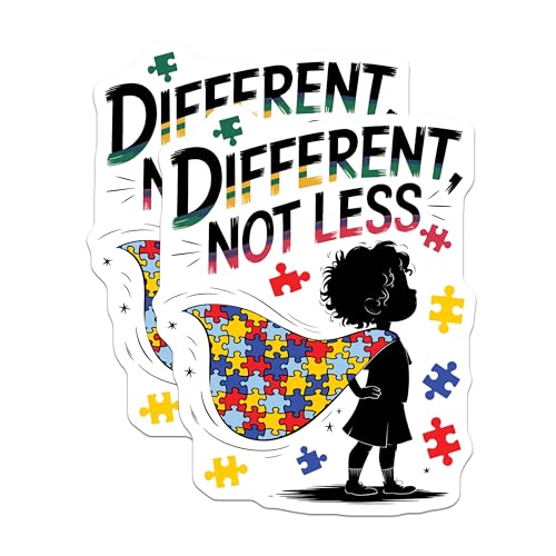 (2 Pack) Autism Awareness Magnet - 5" On Longest Side - Sticks to Smooth Flat Surfaces - Made in USA - MAG10053