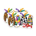 (2 Pack) Mardi Gras Mama Magnets - New Orleans Crawfish Art - Festive Refrigerator Decor - 5 Inches On Longest Side - Thick Durable Magnet - Made in USA - MAG23761