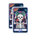 (2 Pack) Gamer Skeleton Stickers - The Noob - Video Game Art Stickers - 5" On Longest Side - Sticks to Smooth Flat Surfaces - Made in USA - BMCS9995