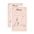 (2 Pack) Zodiac Constellation Magnet - Astrology Horoscope Decor - 5" On Longest Side - Sticks to Smooth Flat Surfaces - Made in USA - MAG9596