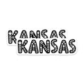 (2 Pack) Kansas Magnets - State Pride - Floral Kansas Decor - 5" On Longest Side - Premium Magnet - for Cars, Refrigerators, Toolboxes, Lockers - Made in USA - MAG18984