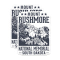 (2 Pack) Mount Rushmore Magnets - National Memorial - South Dakota Travel - 5" On Longest Side - Premium Magnet - for Cars, Refrigerators, Toolboxes, Lockers - Made in USA - MAG18627