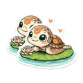 (2 Pack) Ocean Animal Decor Magnet - 5" On Longest Side - Sticks to Smooth Flat Surfaces - Made in USA - MAG10095