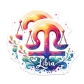 (2 Pack) Libra Zodiac Sign Magnets - Astrology - Horoscope - Star Sign Zodiac Decor - 5" On Longest Side - for Cars, Fridges, Toolboxes - Made in USA - MAG6810
