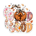 (2 Pack) God is So Good Magnets - Christian Pumpkin Autumn Decor - Faith Based Thanksgiving Refrigerator Decor - 5 Inches On Longest Side - Thick Durable Magnet - Made in USA - MAG27806