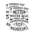(2 Pack) Fun Motivational Quote Magnets - Humor Home Decor - Inspirational Wall Art Magnets - 5" On Longest Side - for Cars, Fridges, Toolboxes - Made in USA - MAG6674