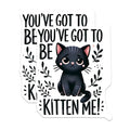 (2 Pack) Kitten Me Magnets - Cute Cat Decor - Funny Cat Lover Refrigerator Magnets - 5" On Longest Side - Premium Magnet - for Cars, Refrigerators, Toolboxes, Lockers - Made in USA - MAG14190