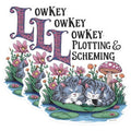 (3 Pack) Lowkey Plotting Decals - Cat Nap Decal - Kitten Lover Decal - 3 Inches On Longest Side - Easy Peel & Apply - Made in USA - 3MCS0605