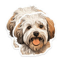 (2 Pack) Havanese Dog Magnets - Cute Pet Lover Decor - Happy Puppy Animal Art - 5 Inches On Longest Side - Thick Durable Magnet - Made in USA - MAG27297