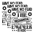 (3 Pack) Mechanical Engineer Decals - Engineering Student - Laptop Decals - 3 Inches On Longest Side - Easy Peel & Apply - Made in USA - 3MCS4092