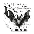 (2 Pack) Silent Guardian of The Night Magnets - Halloween Bat Magnets - Gothic Decor Magnets - 5" On Longest Side - for Cars, Refrigerators, Toolboxes, Lockers - Made in USA MAG3561