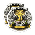 Justice for Renee - Minnesota Protest - Social Justice - 2 Pack Thick Magnet - Made in USA - JRGMAG002