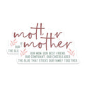 (2 Pack) Mother Stickers - Best Friend - Family Cheerleader - 5" On Longest Side - Sticks to Smooth Flat Surfaces - Made in USA - BMCS6698