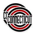 (2 Pack) Connecticut State Magnets - New England Souvenir Memorabilia - Home Kitchen Refrigerator Locker Decor Collectible - 5 Inches On Longest Side - Thick Durable Magnet - Made in USA - MAG19233