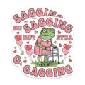 (2 Pack) Froggy Gagging Magnets - Funny Frog - Quirky Refrigerator Decor - 5" On Longest Side - Premium Magnet - for Cars, Refrigerators, Toolboxes, Lockers - Made in USA - MAG16734