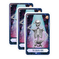 (3 Pack) Drama King Decals - Skeleton Sticker - Funny Decals - 3 Inches On Longest Side - Easy Peel & Apply - Made in USA - 3MCS8751