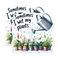 (2 Pack) Plant Lover Magnets Magnets - Funny Plant Decor - Attractive Plant Accessories - 5" On Longest Side - Made in USA - Sticks to Refrigerators & Metal Surfaces - MAG8804