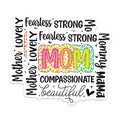 (2 Pack) Mom Affirmation Magnets - Mother's Day Decor - Inspirational for Moms - 5" On Longest Side - Sticks to Smooth Flat Surfaces - Made in USA - MAG10719