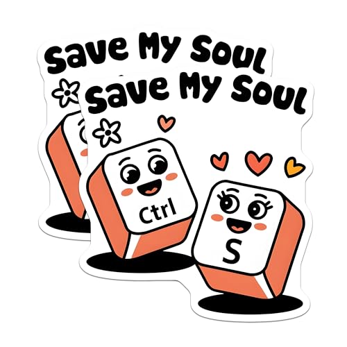 (2 Pack) Save My Soul Magnets - Funny Office Decor - 5" On Longest Side - for Cars, Fridges, Toolboxes - Made in USA - MAG7429