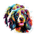 (2 Pack) English Cocker Spaniel Dog Breed Magnets - 5 Inches On Longest Side - Choose from Over 100 Dog Breeds - for Cars, Refrigerators, Toolboxes - Made in USA - MAG1850