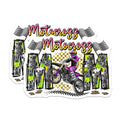 (2 Pack) Motocross Rider Magnets - Dirt Bike Racing Art - Extreme Sport Vehicle Decor - 5 Inches On Longest Side - Thick Durable Magnet - Made in USA - MAG23668