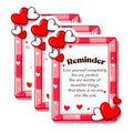 (3 Pack) Affirmation Decals - Self Love Reminder - Inspirational Saying - 3 Inches On Longest Side - Easy Peel & Apply - Made in USA - 3MCS7094