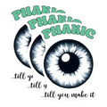 (3 Pack) Phakic Eye Decals - Motivational Quote - Vision Laptop Decals - 3 Inches On Longest Side - Easy Peel & Apply - Made in USA - 3MCS6837