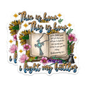 (2 Pack) Christian Faith Magnets - Deuteronomy 20:4 Bible Verse - This is How I Fight My Battles - 5 Inches On Longest Side - Thick Durable Magnet - Made in USA - MAG24880