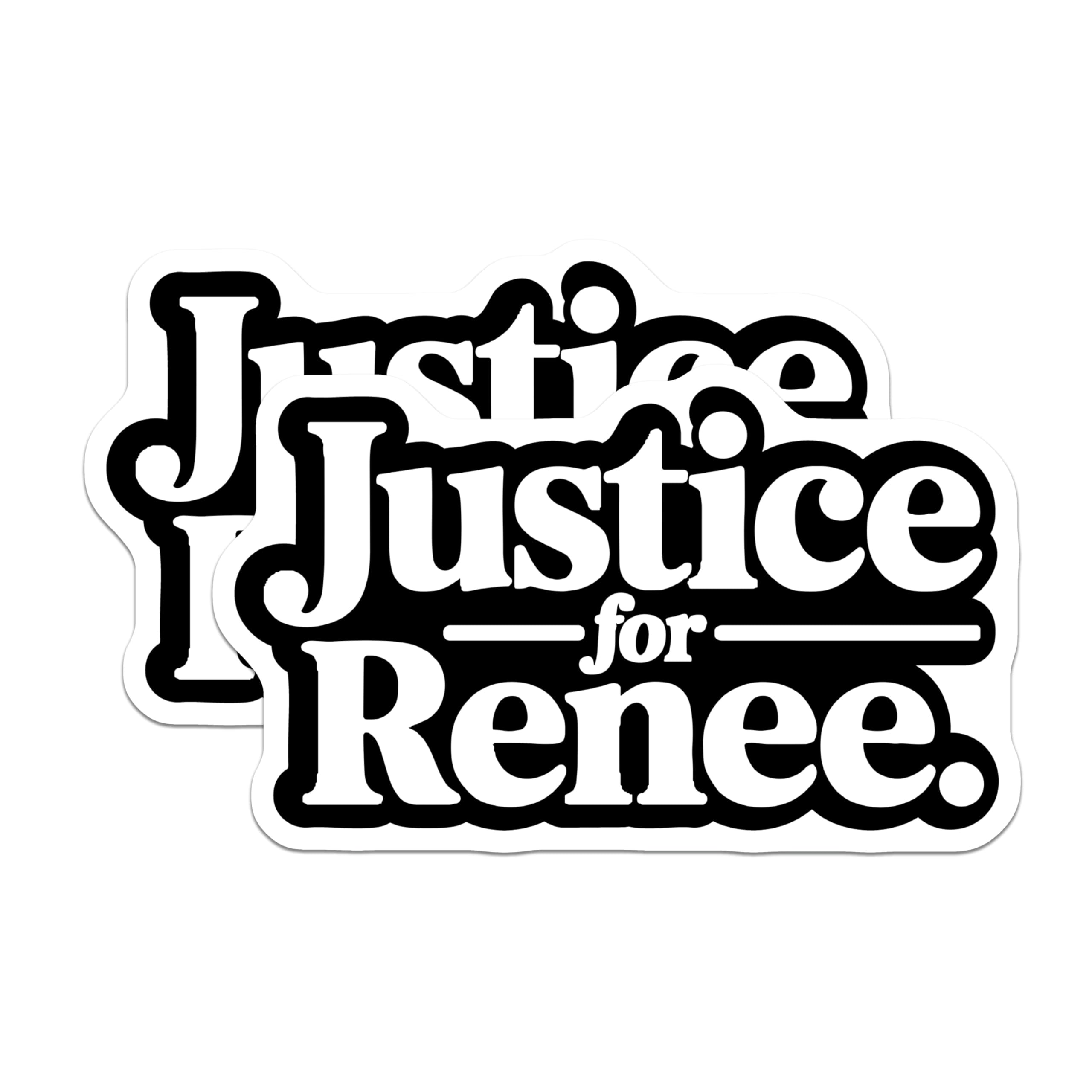 Justice for Renee - Minnesota Protest - Social Justice - 2 Pack Thick Magnet - Made in USA - JRGMAG001