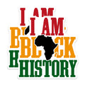 (2 Pack) Black History Magnets - Africa Pride - Inspirational Fridge Decor - 5" On Longest Side - Premium Magnet - for Cars, Refrigerators, Toolboxes, Lockers - Made in USA - MAG17716