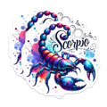(2 Pack) Scorpio Zodiac Magnets - Astrology Home Decor - Celestial Scorpion Illustration - 5" On Longest Side - for Cars, Fridges, Toolboxes - Made in USA - MAG6894