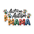(2 Pack) Autism Mama Magnets - Autism Awareness - Puzzle Piece Hand - Special Needs Support - Neurodiversity Ally - 5 Inches On Longest Side - Thick Durable Magnet - Made in USA - MAG22046