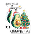 (2 Pack) Christmas Tree Avocado Magnets Magnets - Cute Holiday Decor - 5" On Longest Side - Made in USA - Sticks to Refrigerators & Metal Surfaces - MAG8387