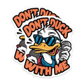 (2 Pack) Duck Magnets - Funny Duck Art - Singing Duck Decor Magnets - 5" On Longest Side - Premium Magnet - for Cars, Refrigerators, Toolboxes, Lockers - Made in USA - MAG16163