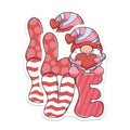 (2 Pack) Love Gnome Stickers - Cute Valentine Stickers - Romantic Love Stickers - 5" On Longest Side - Sticks to Any Smooth Flat Surface - Made in USA - BMCS3519
