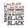 (2 Pack) Black Pride Stickers - Inspirational Quote Stickers - Empowering Black Culture Stickers - 5" On Longest Side - Sticks to Smooth Flat Surfaces - Made in USA - BMCS4104