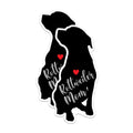 (2 Packs) Rottweiler Mom Stickers - Rottweiler Dog Breed Decals - 5 Inches On Longest Side - Premium Vinyl Decal - Sticks to Any Smooth Flat Surface - Made in USA - BMCS2517