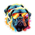 (2 Pack) Cane Corso Dog Magnets - Cane Corso with Sunglasses - Choose FromOver 100 Dog Breeds - 5" On Longest Side - Premium Magnet - Made in USA - MAG0332