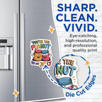 (2 Pack) You're The Peanut to My Jelly Magnets - Cute Couple Magnets - Fun Kitchen - Refrigerator Magnets - 5" On Longest Side - for Cars, Fridges, Toolboxes - Made in USA - MAG4618