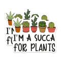 (2 Pack) Succulents Plants Magnets - Plant Lover Decor - Cactus Refrigerator Magnets - 5" On Longest Side - Premium Magnet - for Cars, Refrigerators, Toolboxes, Lockers - Made in USA - MAG17191