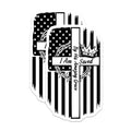 (2 Pack) Christian Magnets - Religious Decor - Grace Saved Crown Design - 5" On Longest Side - Premium Magnet - for Cars, Refrigerators, Toolboxes, Lockers - Made in USA - MAG14943