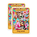 (2 Pack) Sugar Skull Decor Magnet - 5" On Longest Side - Sticks to Smooth Flat Surfaces - Made in USA - MAG10297