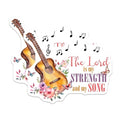 (2 Pack) Inspirational Guitar Magnets Magnets - 5" On Longest Side - Made in USA - Sticks to Refrigerators & Metal Surfaces - MAG8570