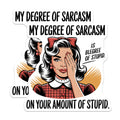 (2 Pack) Sarcastic Magnets - Pop Art Woman Facepalm Quote - Funny Fridge Refrigerator Office Locker Decor - 5 Inches On Longest Side - Thick Durable Magnet - Made in USA - MAG21332
